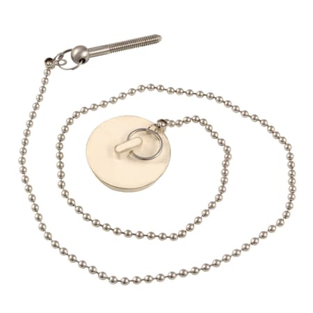 Kingston Brass CC2118 Tub Drain Stopper with Chain for CC2098, Brushed Nickel CC2118